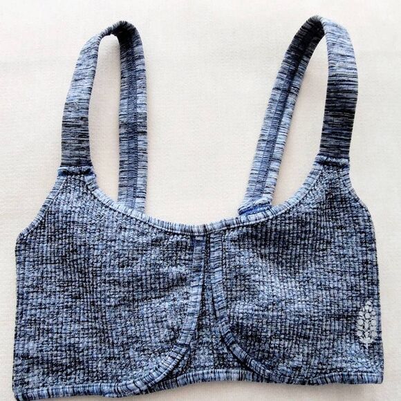 Free People Other - FREE PEOPLE ARRONDI BRA STONE WASHED (BLUE) XS/S NWOT